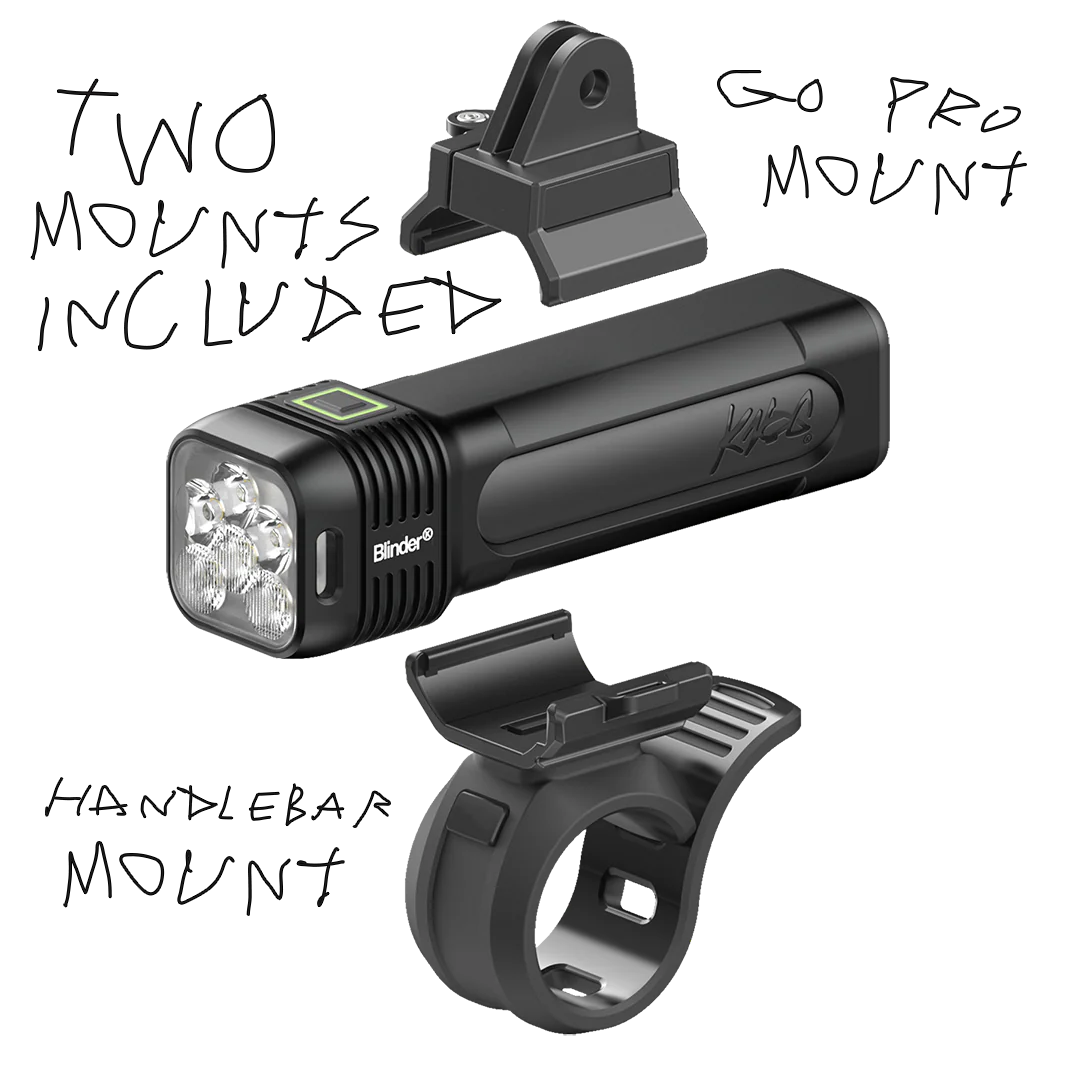 Blinder 1400 & Blinder R-150 Rear Bike Light Set - Image 3